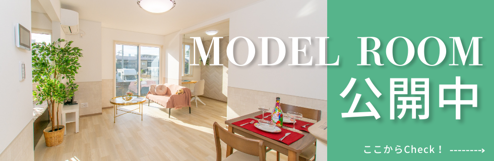 MODEL ROOM 公開中
